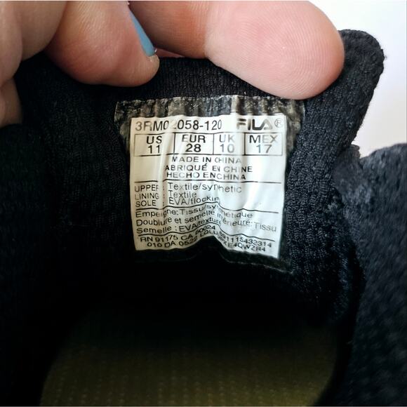 Fila Light Weight Play Condition Ombré Sneakers size 11 Kid Core Play Scool - Picture 11 of 11